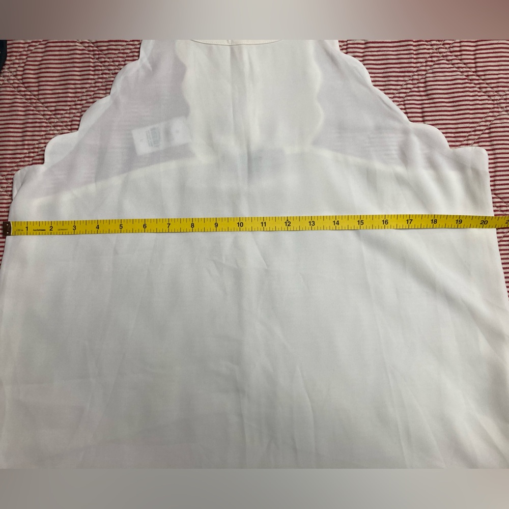 LOFT Classic White Blouse